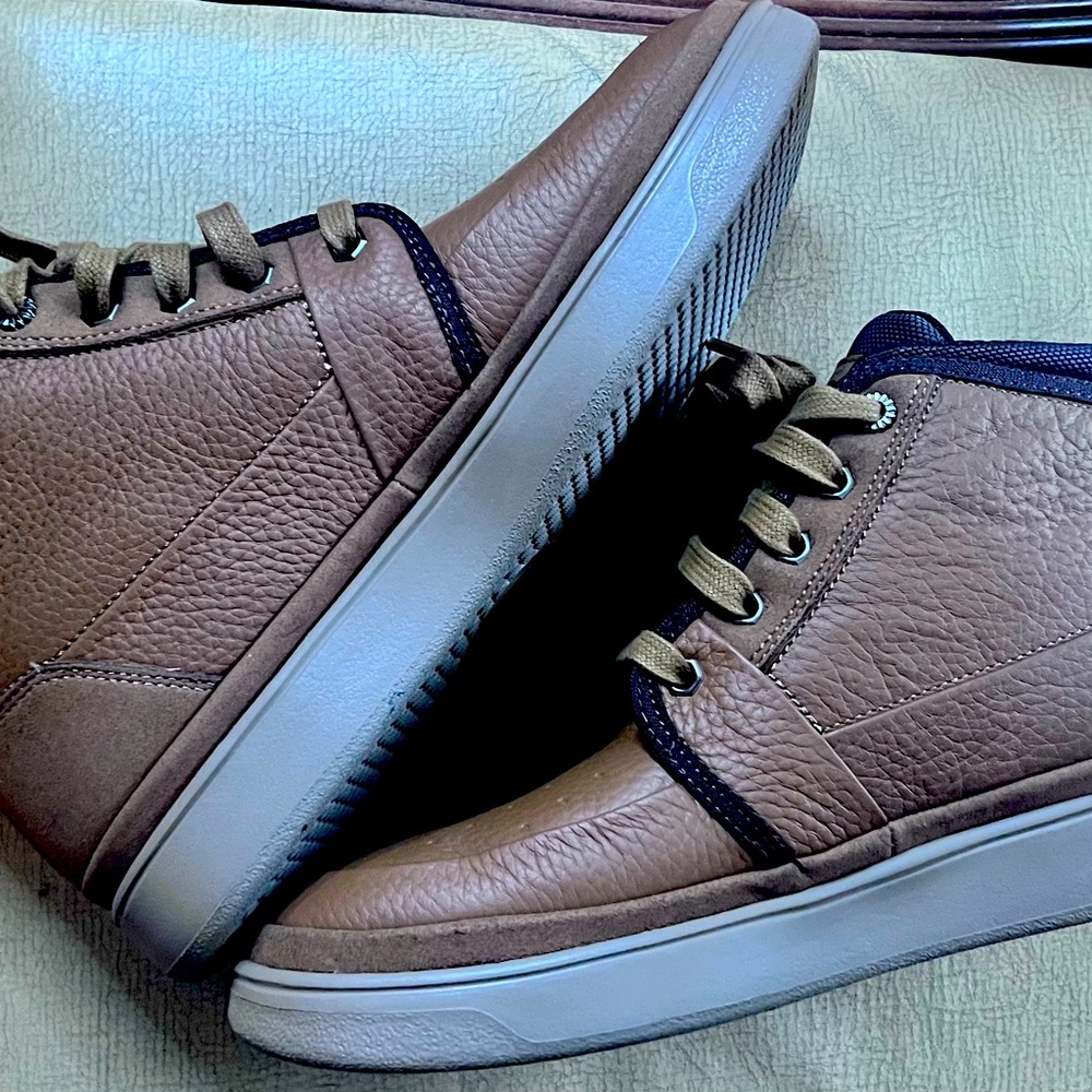 UGG CALI HYPERION Chukka Men/Women Size 7/9 Boots Unisex Chestnut Brown - Picture 6 of 6